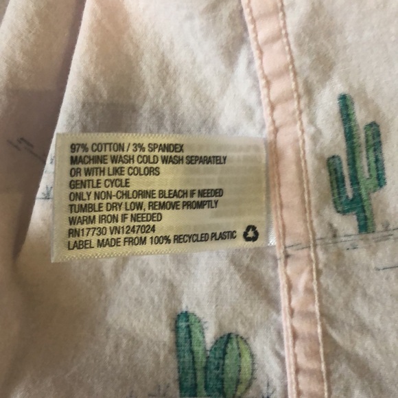 Cactus button down shirt - Picture 4 of 4